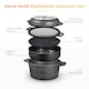 image 3 of Tower T900190 24Cm Multi-Function Casserole Black