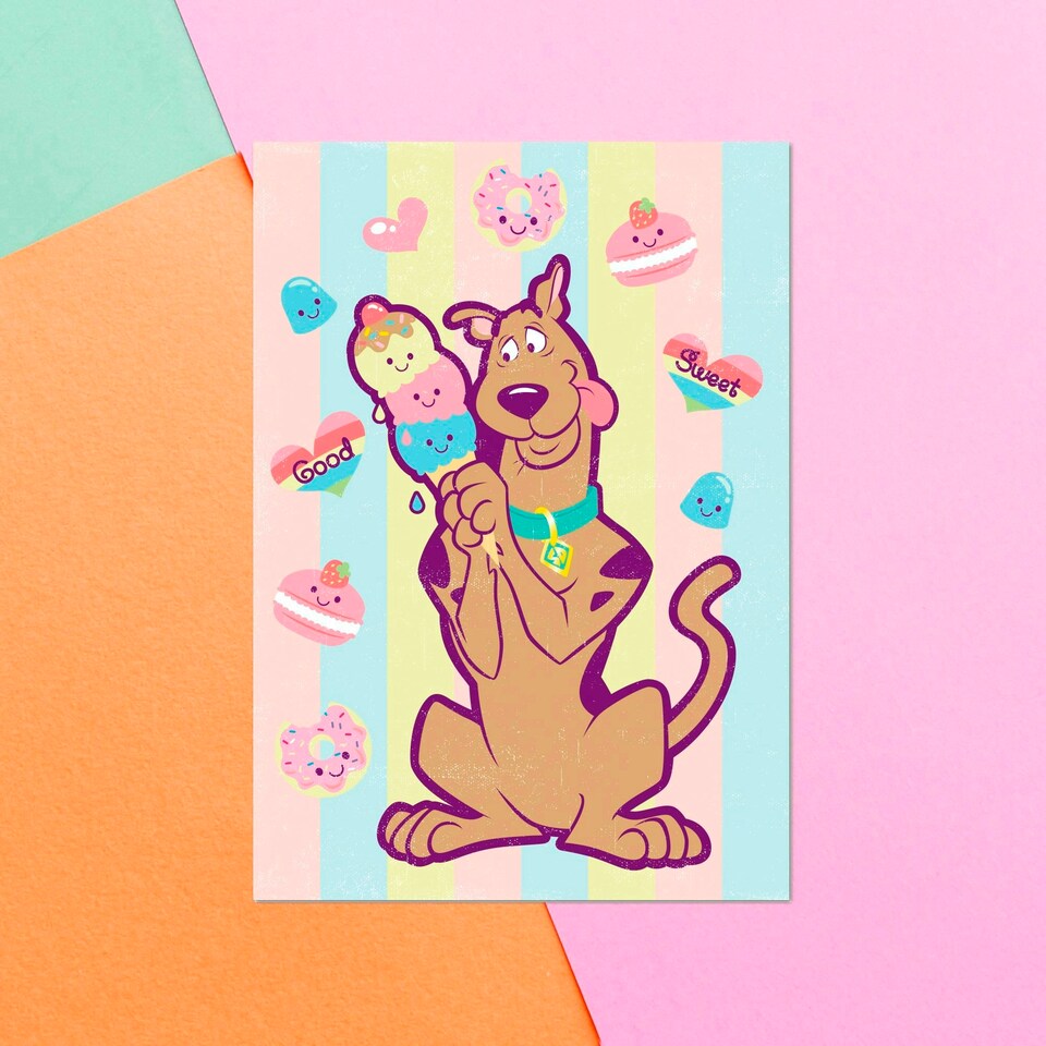 Official Scooby Doo Greetings Card