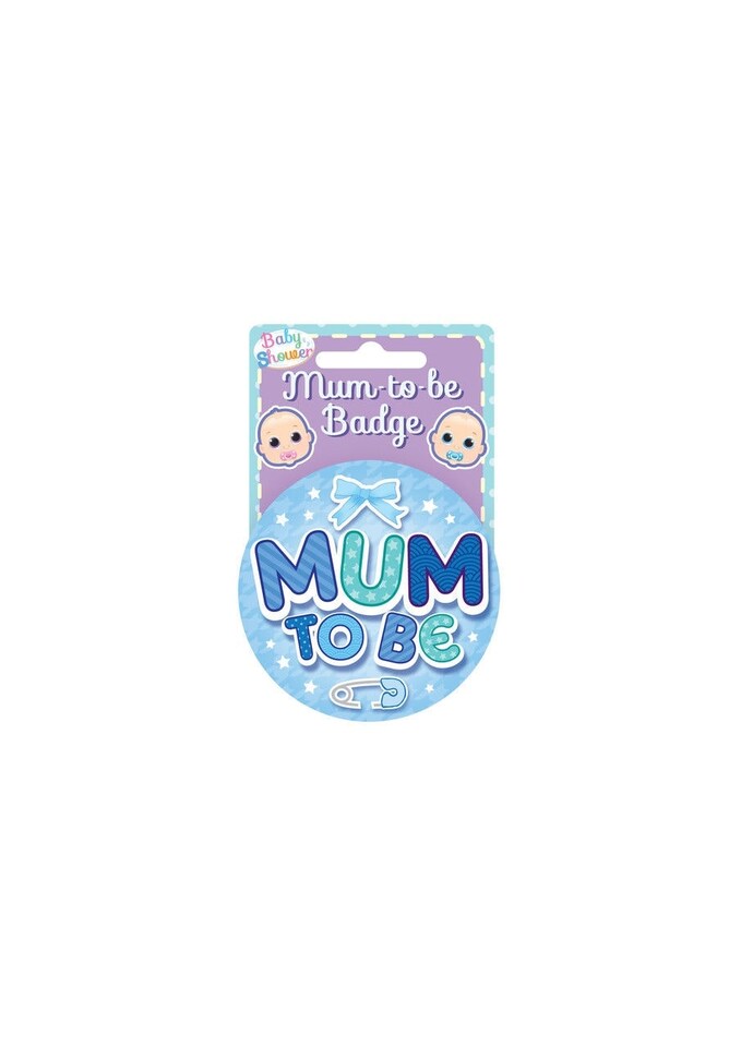 image 1 of Badge Mummy To Be Blue