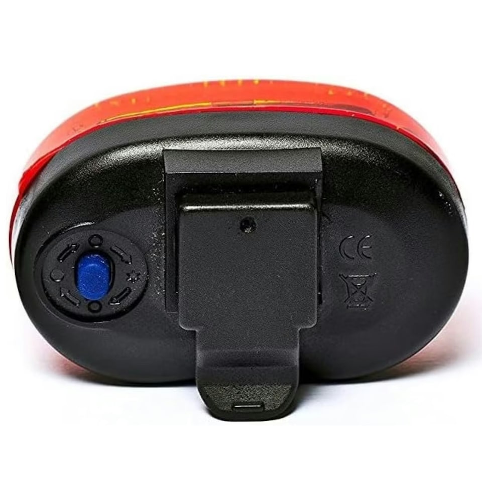 image 1 of Sport Direct 3 x Red Mega Bright LEDs Rear Bike Light. Run time of 220hrs+*