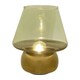 image 1 of Hestia Green & Gold LED Lamp | Green | Gold