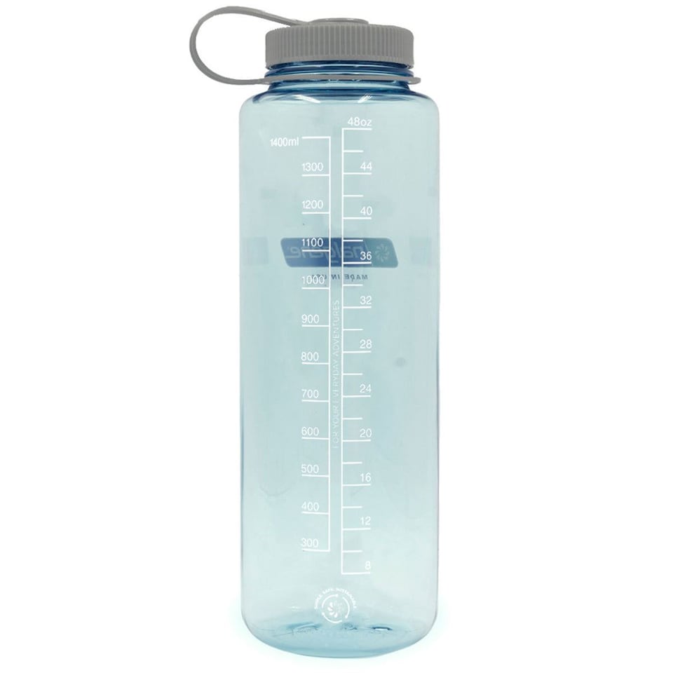 image 1 of Nalgene Wide Mouth 1.5L Silo Tritan Sustain Water Bottle - Sea Foam