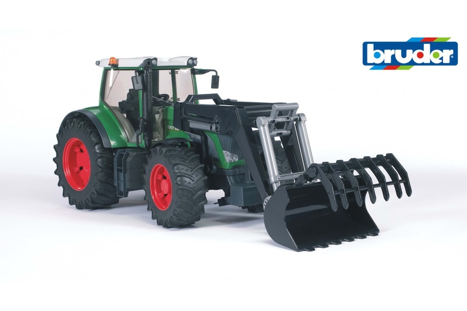 image 1 of Bruder Fendt 936 Vario with frontloader Construction Loader Model