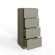 image 6 of Luno 4 Drawer Tallboy Chest Of Drawers - Ash Green