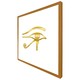 image 1 of Eye of horus (Picture Frame) Brown | Oak | XL