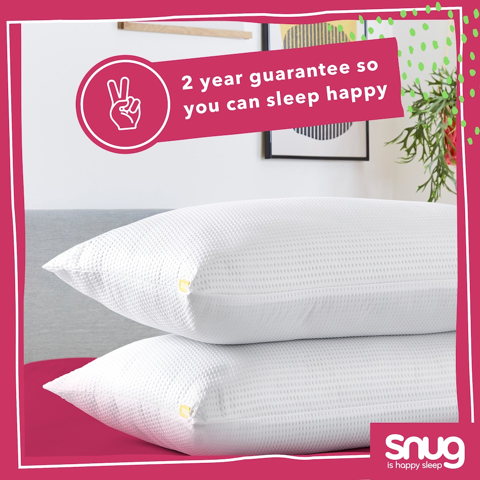 image 1 of Snug Blissful Bedtime Pillow Pair