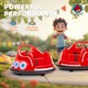 image 8 of AIYAPLAY Angry Bird Licensed Bumper Car for Kids w/ Joysticks, Red