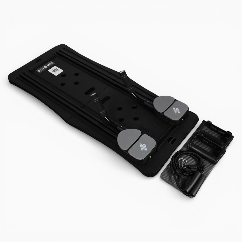 image 1 of GymSets Home Reformer Pilates Machine(Black)