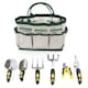 image 4 of 11 Piece Heavy Duty Garden Tool Set & Kit with Storage Bag