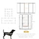 image 7 of Heavy Duty Puppy Play Pen, 12 Panels Pet Exercise Pen, for Indoors, Outdoors