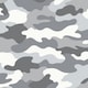 image 1 of World of Wallpaper Camouflage Wallpaper - Grey - 10m x 53cm Grey