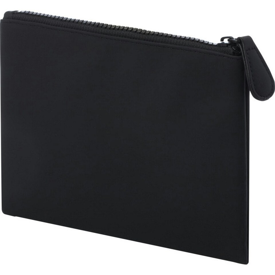image 1 of Turner Zipped Plain Pouch - Black - One Size