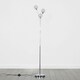 image 3 of ValueLights Modern 3 Way Polished Chrome And Clear Acrylic Floor Lamp