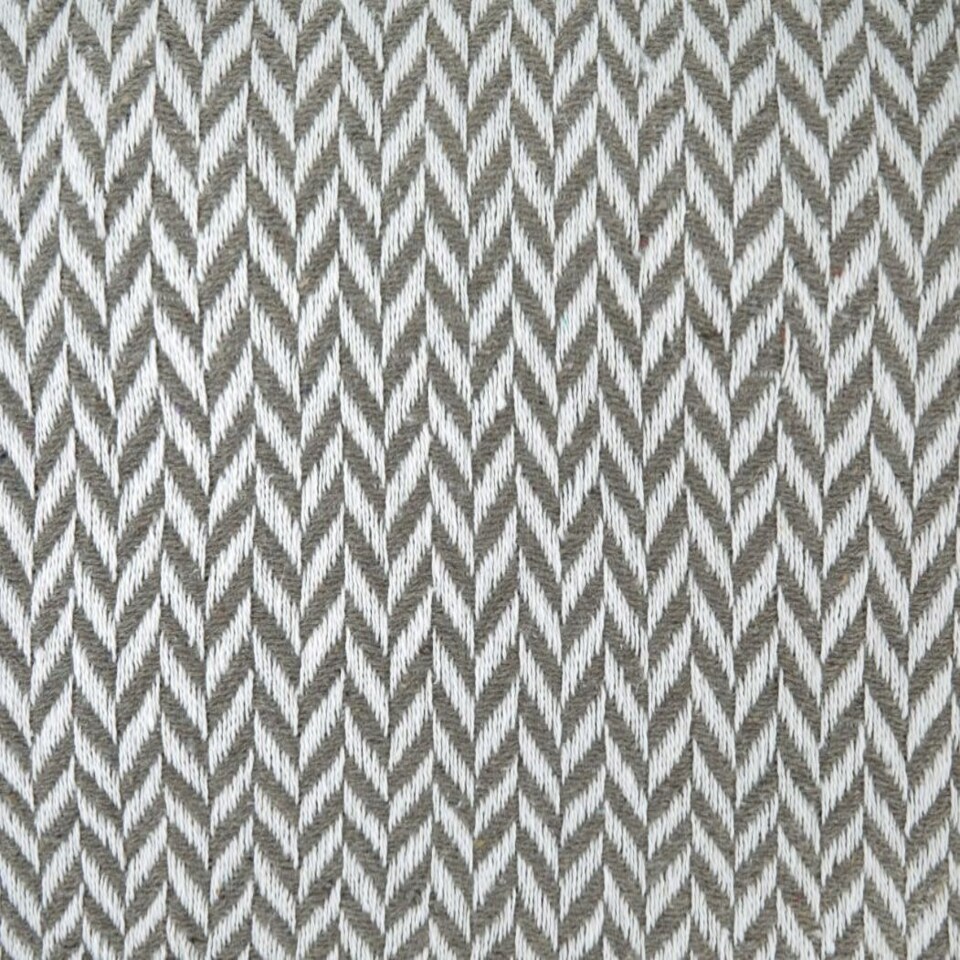 image 1 of Chevron Collection Recycled Cotton Throw in Taupe (50" x 60") Brown | Natural