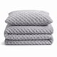 image 1 of Velosso Chunky Popcorn Faux Rabbit Fur Duvet Cover Set