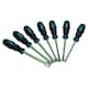 image 1 of 7pc Extra Long Metric Hex Nut Drivers Spinners Sockets 5mm - 13mm Soft Grip