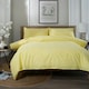 image 3 of Daisies 100% Cotton Tufted Duvet Cover Set – Fresh Summer Floral Design Yellow | Yellow | Single