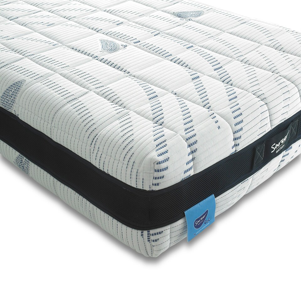image 1 of Sareer Gel Memory Foam Mattress 4FT6 White | Double