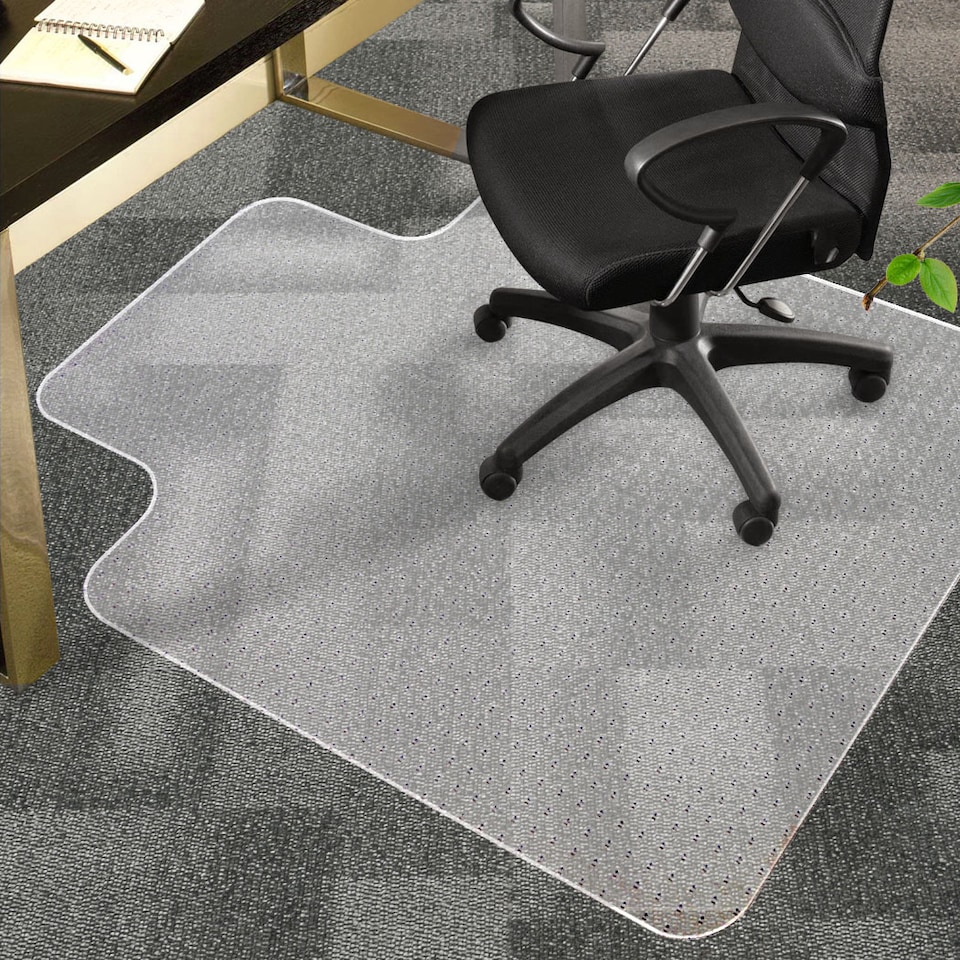 image 1 of Marlow 120x90CM Office Chair Mat PVC Non-Slip Protector for Hard Floors