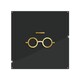 image 1 of Unread Gold Splash Back | White