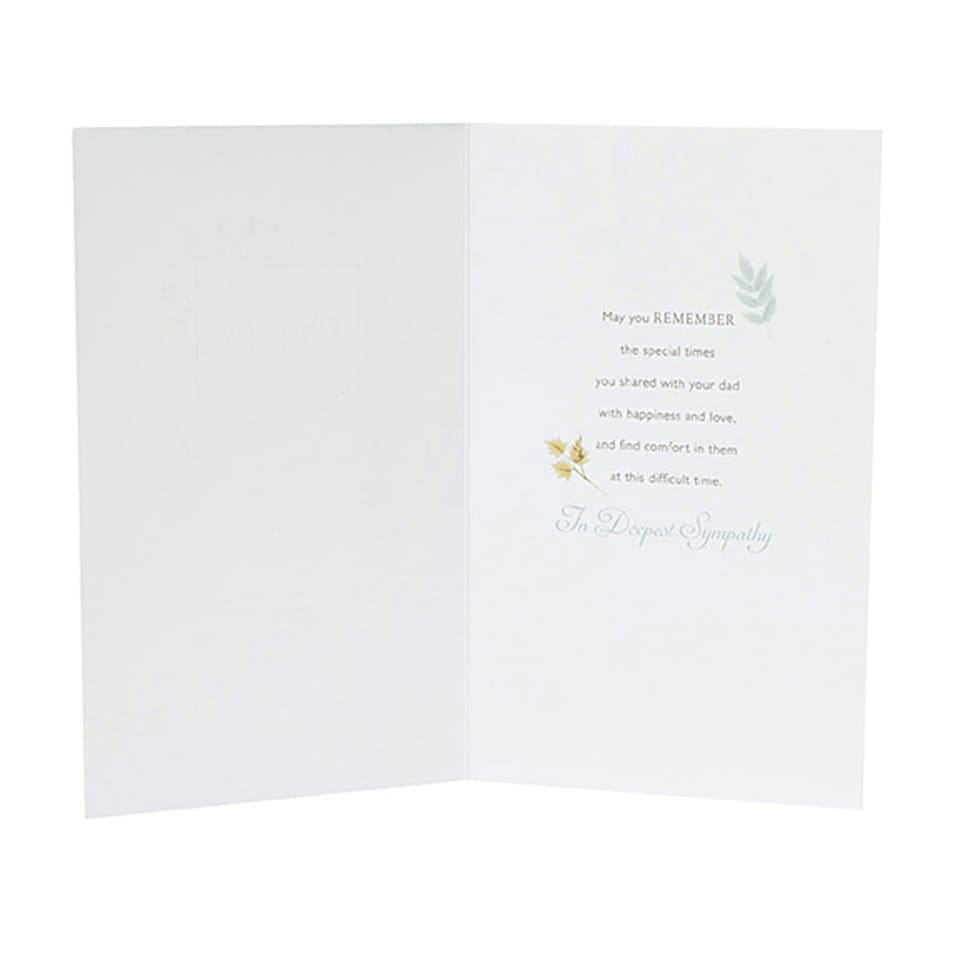 image 1 of Sympathy Loss of Dad Card for Him/Her/Friend