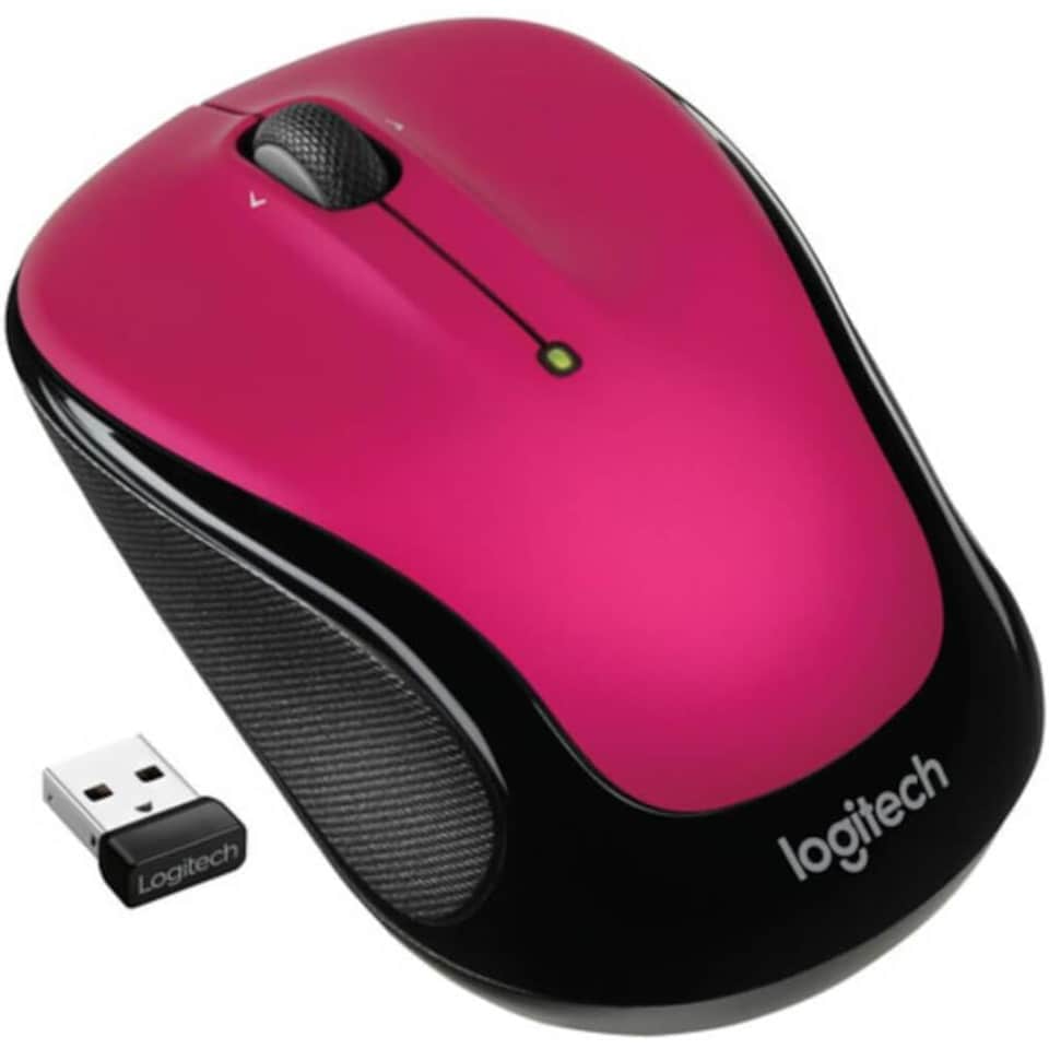 image 1 of Logitech M325 Wireless Precision Mouse, Brilliant Rose