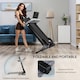 image 4 of HOMCOM 2HP Motorised Treadmill Folding Frame with Wheels Preset Programs