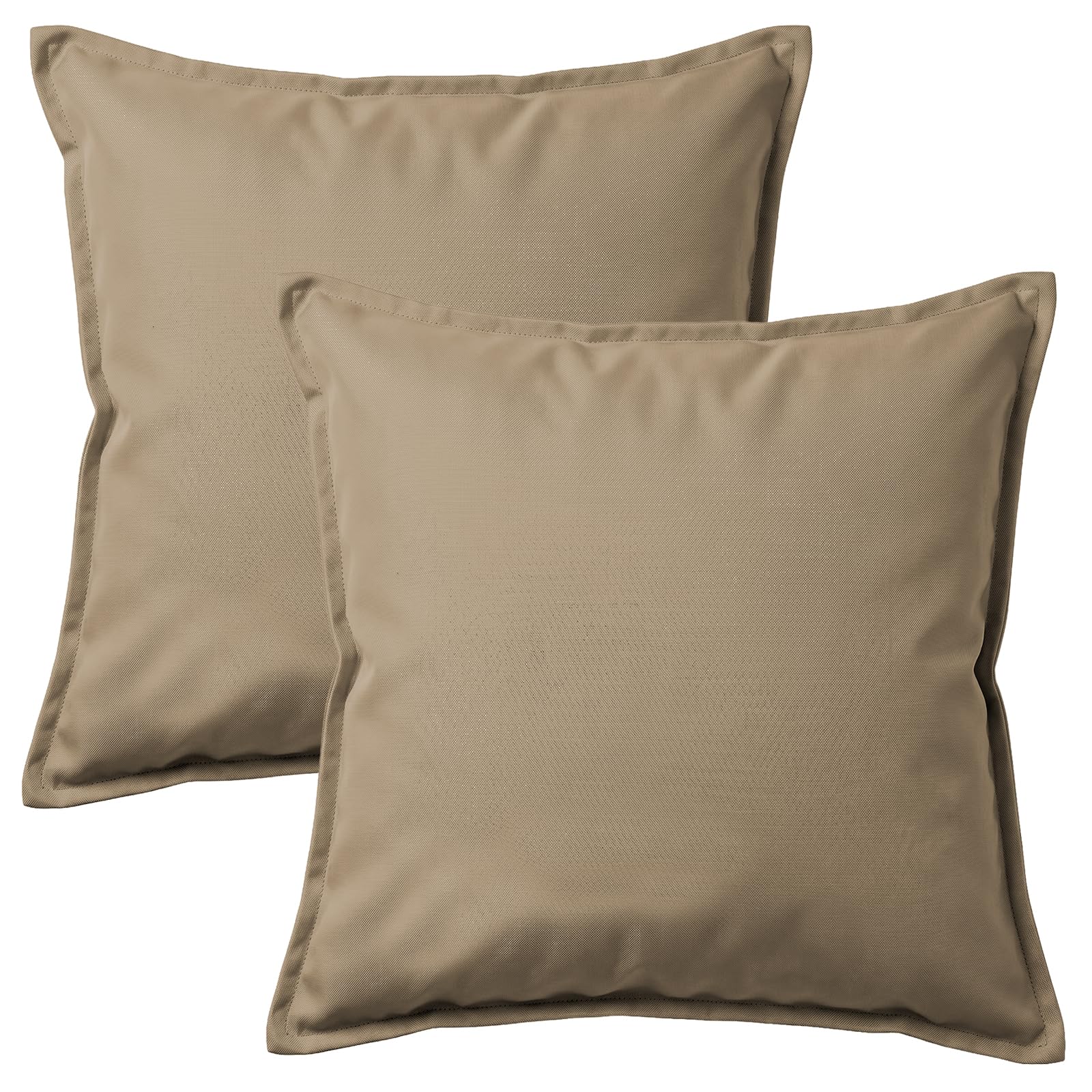 Waterproof Indoor & Outdoor Cushions 60 x 60cm â Pack of 2 Garden Patio Sofa Scatter Cushions