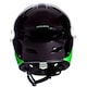 image 4 of AWE BMX Junior 16+/Adult Full Face Bike Helmet Black/Green 56-58cm | Black | Green