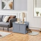 image 1 of Yaheetech Cat Decorative Litter Box Grey | One Size