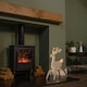 image 2 of 50cm Battery Operated Light up 3D Wooden Christmas Reindeer with 31 Warm White LEDs