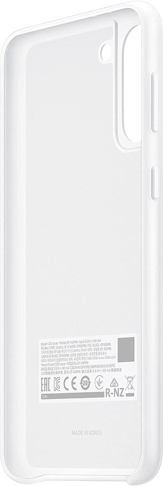 image 1 of Samsung Galaxy S21 Plus LED Cover White - EF-KG996CWEGWW