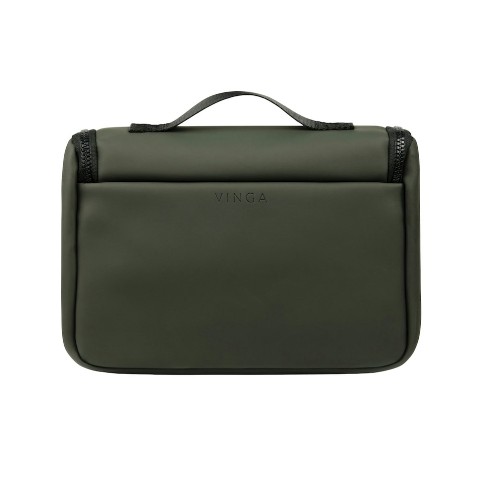 image 1 of Vinga Baltimore Travel Toiletry Bag - Green - One Size | Green