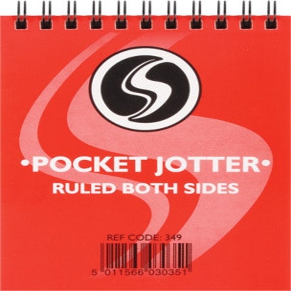 image 1 of Twin Wire Bound Pocket Jotter