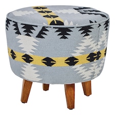 Interiors by Premier Cefena Round Footstool