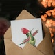 image 3 of Ernst Haeckel Art Card Hummingbird Vintage Illustration