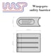 image 4 of Slot Car Track Scenery Red Barriers x 12 1:32 Scale NEW Wasp