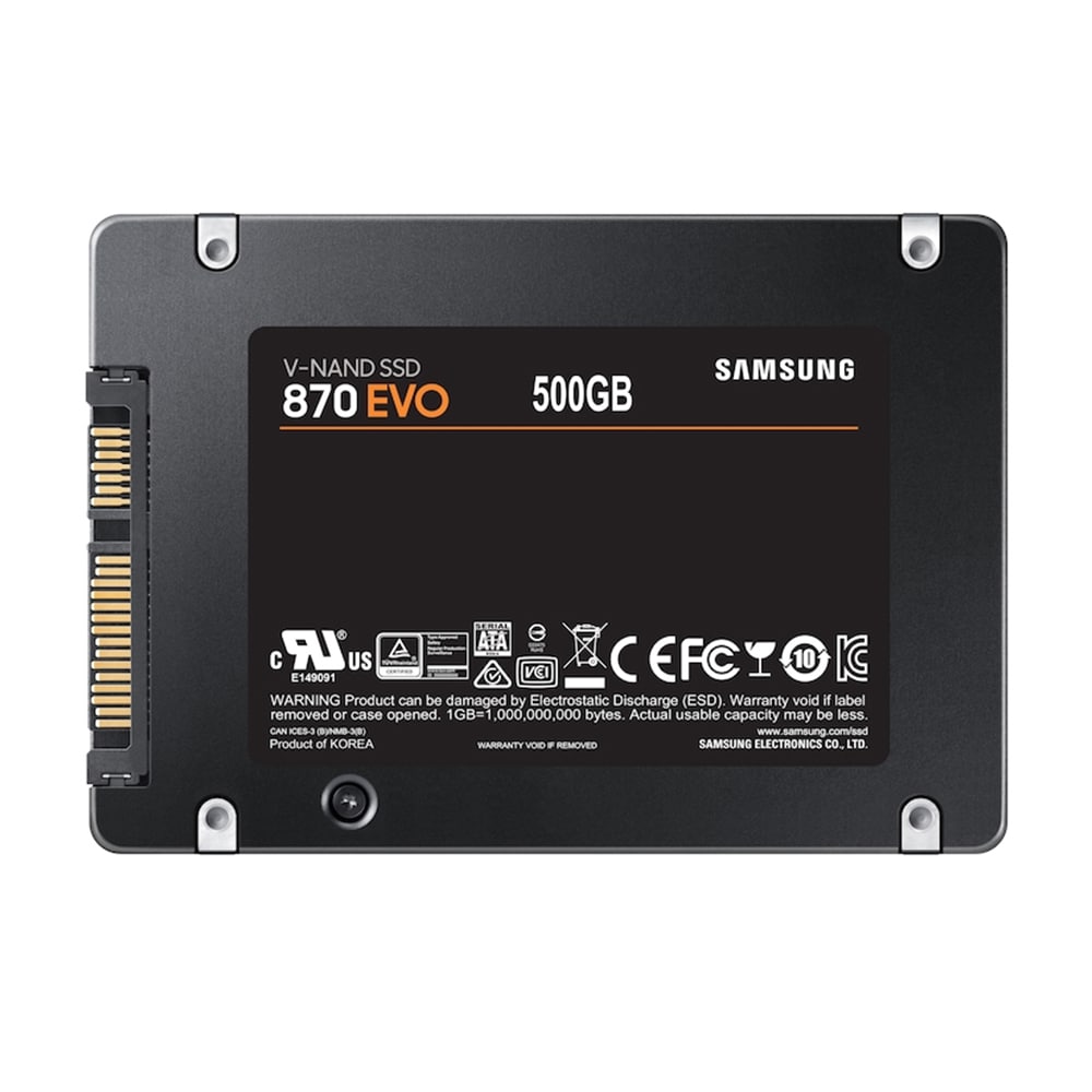 Samsung SSD 860 EVO 500GB 2.5インチ EVO 0 SATA 正常100％／12時間 MZ-