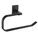 image 3 of Showerdrape Unity Black Stainless Steel Wall Mounted Towel Ring | Black | 1