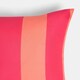 image 5 of OHS 2 x Stripe Garden Cushion Covers Outdoor Water Resistant | Multi | Orange/Pink