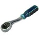 image 2 of Extra Fine 90 Teeth Professional Ratchet 1/4" Drive Quick Release Socket Soft Grip