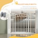image 8 of Pressure Fit Safety Gate w/ Auto Closing Door, for Small Medium Dogs, 74-100cm