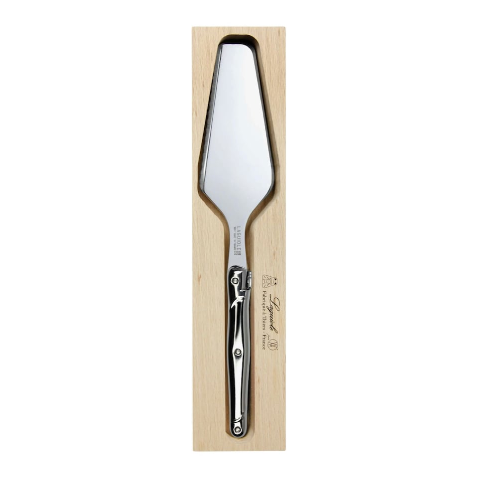 image 1 of Laguiole Cake Server in Wooden Gift Tray