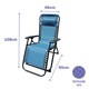 image 2 of Folding Chair Marbueno Blue 90 x 108 x 66 cm Blue