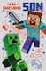 image 3 of Minecraft Son Birthday Card