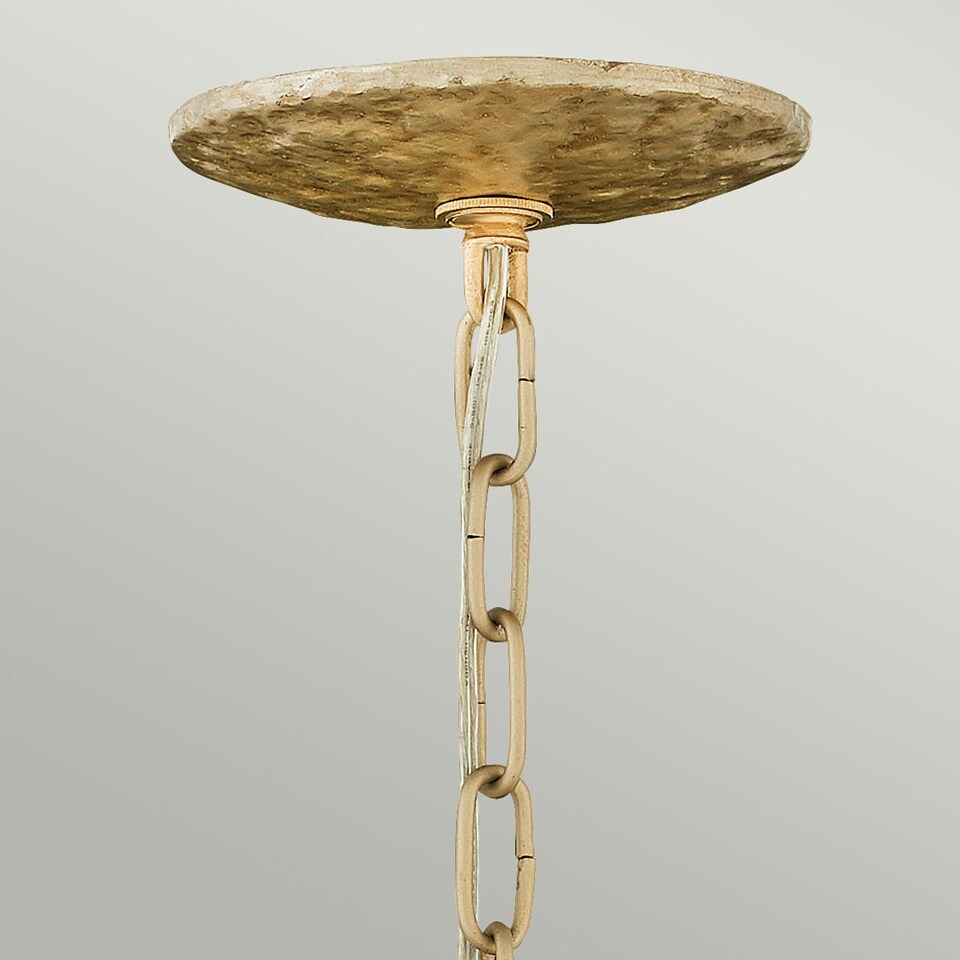 image 1 of Spyre 6 Light Round Ceiling Pendant Gold, E14