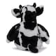 image 2 of Mumbles Zippie Cow Plush Toy - White/Black - 32cm