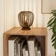 image 2 of EGLO Espinal Brown Steel Contemporary Table Lamp