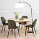 image 4 of Roxby Round Dining Table in Oak 140x76cm