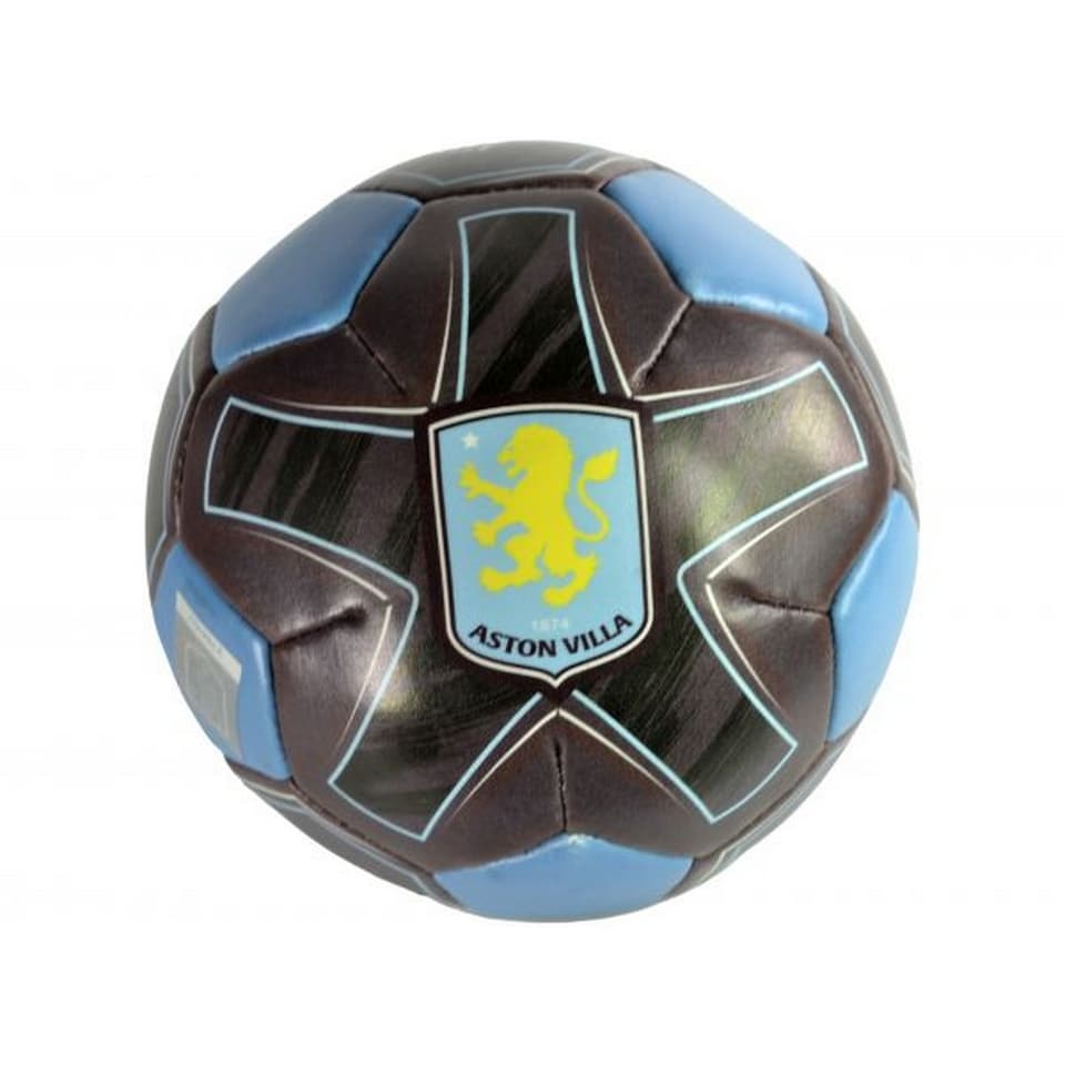 image 1 of Aston Villa FC Mini Football | Blue | Blue/Black | 4 | 1
